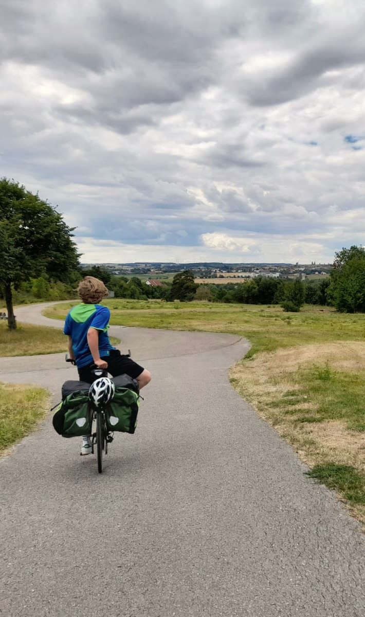 der erste platte Reifen