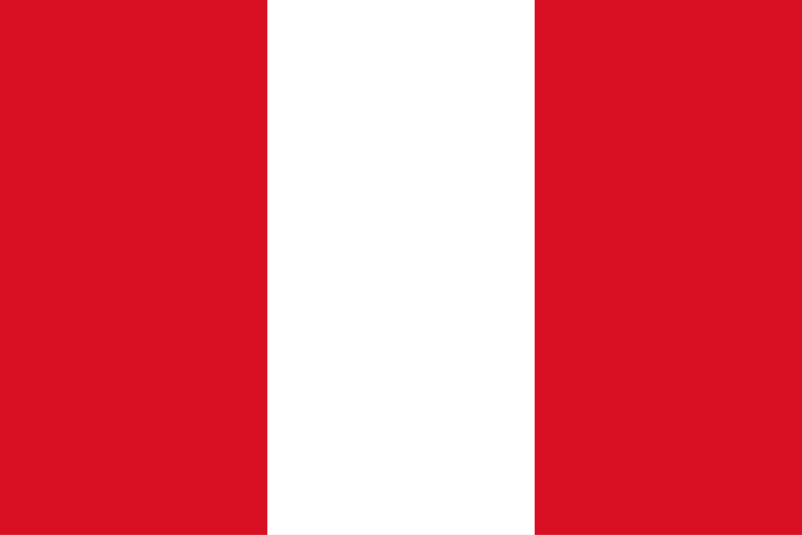 Die Flagge von Peru